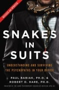 Cover-Bild zum Titel 'Snakes in Suits' von 'Paul Babiak, Robert D. Hare'