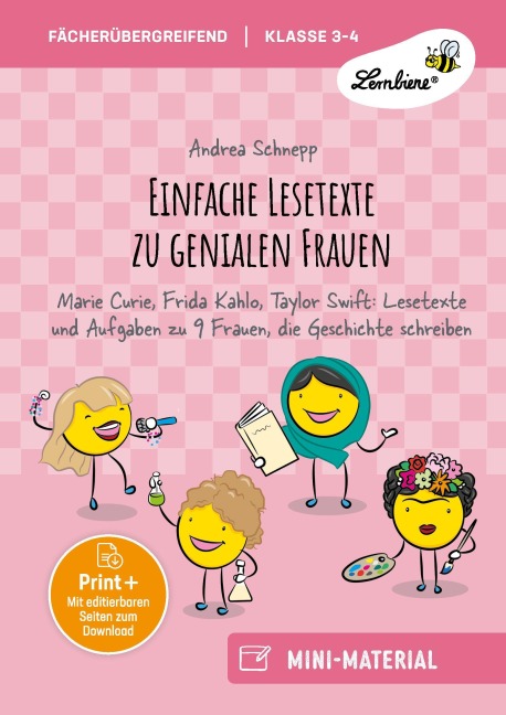 Einfache Lesetexte zu genialen Frauen - Andrea Schnepp