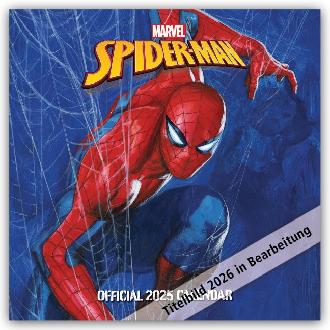 Marvel Spider-Man - Spiderman - Offizieller Kalender 2026 - 