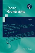 Cover-Bild zum Titel 'Grundrechte' von 'Volker Epping'