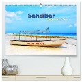 Sansibar - Sonne, Sand, Meer (hochwertiger Premium Wandkalender 2024 DIN A2 quer), Kunstdruck in Hochglanz - Nina Schwarze