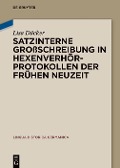 Cover-Bild zum Titel 'Satzinterne Großschreibung in Hexenverhörprotokollen der Frühen Neuzeit' von 'Lisa Dücker'