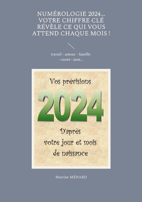 Numérologie 2024... Votre chiffre clé révèle ce qui vous attend chaque mois ! - Martine Ménard