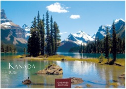 Cover-Bild zum Titel 'Kanada Kalender 2026 - Wandkalender | Fotokalender Nordamerika 24x35cm - Stimmungsvolle Reise durch Kanada, majestätische Natur, wilde Weiten und eindrucksvolle Fotomotive' von ''