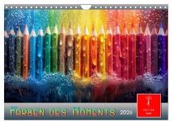 Cover-Bild zum Titel 'Farben des Moments (Wandkalender 2026 DIN A4 quer), CALVENDO Monatskalender' von 'Peter Roder'