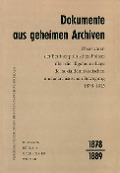 Cover-Bild zum Titel 'Dokumente aus geheimen Archiven' von 'Dieter Fricke, Rudolf Knaack'