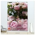 Rosen Symphonie (hochwertiger Premium Wandkalender 2025 DIN A2 hoch), Kunstdruck in Hochglanz - Martina Cross