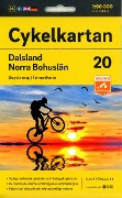 Cykelkartan Blad 20 Dalsland/Norra Bohuslän 1:90000 - 