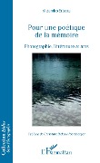 Cover-Bild zum Titel 'Pour une poétique de la mémoire' von 'Alejandro Erbetta'