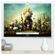 Cover-Bild zum Titel 'Fabelhafte fremde Welten (hochwertiger Premium Wandkalender 2026 DIN A2 quer), Kunstdruck in Hochglanz' von 'Heike Hultsch'