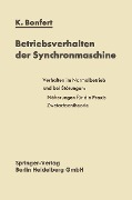 Betriebsverhalten der Synchronmaschine - Kurt Bonfert