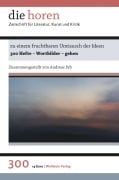 Cover-Bild zum Titel 'zu einem fruchtbaren Umtausch der Ideen' von ''