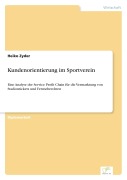 Cover-Bild zum Titel 'Kundenorientierung im Sportverein' von 'Heiko Zyder'