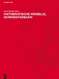 Mathematische Modelle, Kommentarband - 