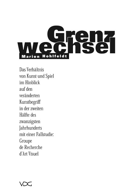 Grenzwechsel - Marion Hohlfeldt