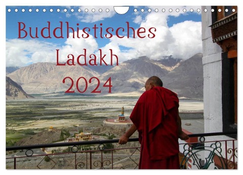 Buddhistisches Ladakh (Wandkalender 2024 DIN A4 quer), CALVENDO Monatskalender - Sven Gruse