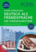 Cover-Bild zum Titel 'PONS Power-Sprachkurs Deutsch als Fremdsprache für Fortgeschrittene' von ''