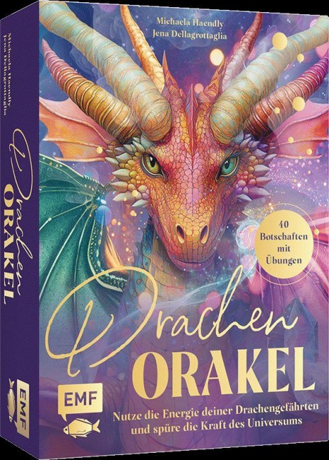 Orakel-Kartenset: Drachen-Orakel | Nutze die Energie deiner Drachengefährten und spüre die Kraft des Universums - Michaela Haendly