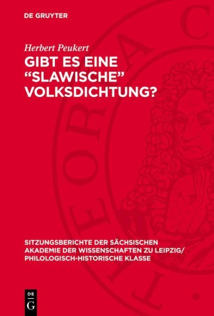 Gibt es eine "Slawische" Volksdichtung? - Herbert Peukert
