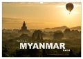 Myanmar - Burma (Wandkalender 2024 DIN A3 quer), CALVENDO Monatskalender - Peter Schickert
