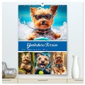 Yorkshire Terrier. Fröhliche Energiebündel in Aktion (hochwertiger Premium Wandkalender 2025 DIN A2 hoch), Kunstdruck in Hochglanz - Rose Hurley