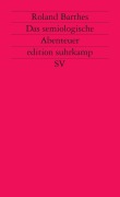Cover-Bild zum Titel 'Das semiologische Abenteuer' von 'Roland Barthes'