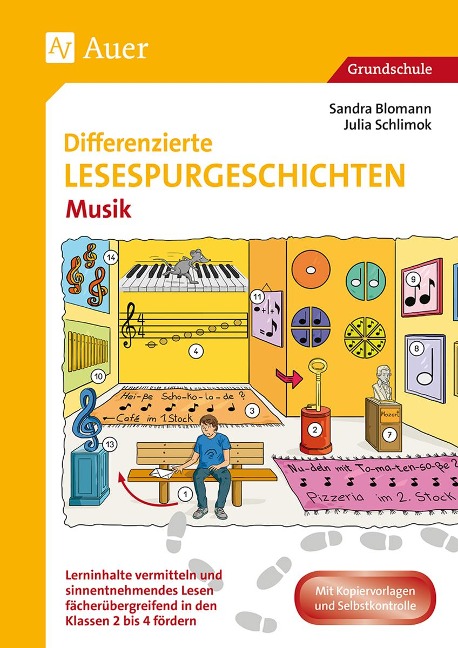 Differenzierte Lesespurgeschichten Musik - Sandra Blomann, Julia Schlimok