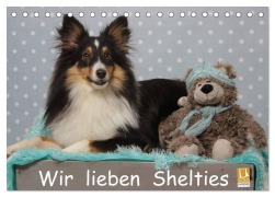 Wir lieben Shelties (Tischkalender 2026 DIN A5 quer), CALVENDO Monatskalender - Marion Reiß - Seibert