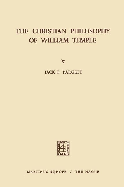 The Christian Philosophy of William Temple - S. T. Padgett