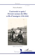 Cover-Bild zum Titel 'L'université et après ?' von 'Hacina Ramdani'