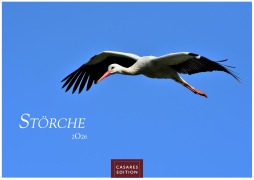 Cover-Bild zum Titel 'Störche Kalender 2026 - Wandkalender | Fotokalender Tierkalender 24x35cm - Inspirierende Storch-Motive für Natur- und Tierkalenderliebhaber.' von ''