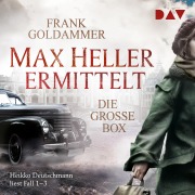 Cover-Bild zum Titel 'Max Heller ermittelt ¿ Die große Box. Fall 1¿3' von 'Frank Goldammer'
