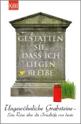 Cover-Bild zum Titel 'Gestatten Sie, dass ich liegen bleibe' von 'Thorsten Benkel, Matthias Meitzler'