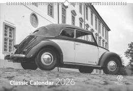Cover-Bild zum Titel 'VW Classic Kalender  2026 im Format 49,5 x 33' von ''
