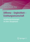 Cover-Bild zum Titel 'Differenz - Ungleichheit - Erziehungswissenschaft' von ''
