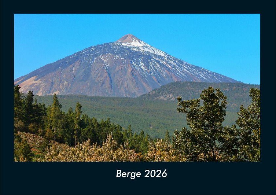 Berge 2026 Fotokalender DIN A4 - Tobias Becker