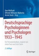 Cover-Bild zum Titel 'Deutschsprachige Psychologinnen und Psychologen 1933-1945' von ''