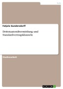 Cover-Bild zum Titel 'Drittstaatenübermittlung und Standardvertragsklauseln' von 'Fatjola Gundersdorff'