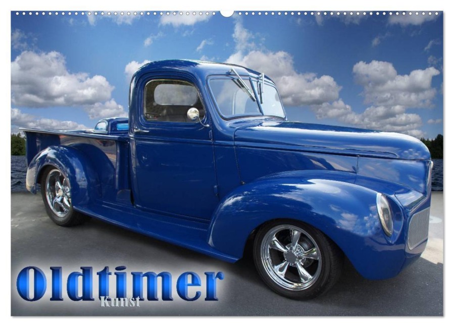 Oldtimer-Kunst (Wandkalender 2026 DIN A2 quer), CALVENDO Monatskalender - Kalifornien. mit freundlicher Genehmigung der Nethercutt Sammlung Sylmar