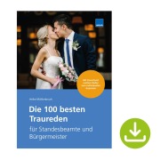 Cover-Bild zum Titel 'Die 100 besten Traureden' von 'Heike Mühlenbruch'