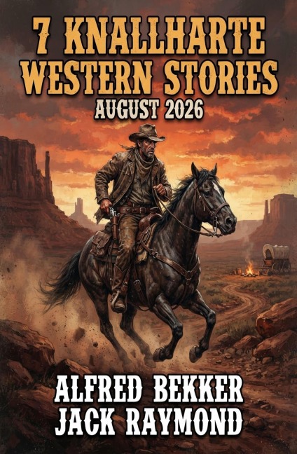 7 Knallharte Western Stories August 2026 - Alfred Bekker, Jack Raymond