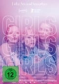 Cover-Bild zum Titel 'Girls Girls Girls' von 'Ilona Ahti, Daniela Hakulinen, Jan Forsström'