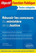Cover-Bild zum Titel 'Réussir les concours du ministère de la Justice' von 'Damien Pellen, Jean-Christophe Senez'