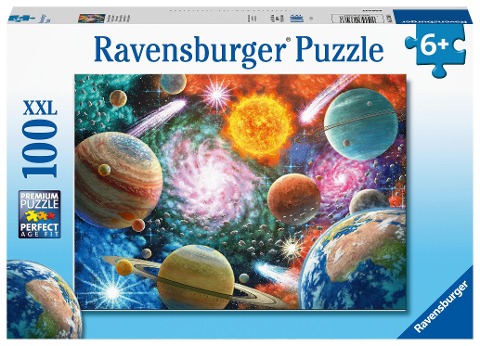 Ravensburger Kinderpuzzle - 13346 Sterne und Planeten - 100 Teile Puzzle für Kinder ab 6 Jahren - 