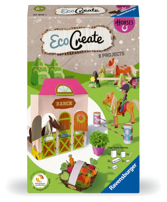EcoCreate Mini - Glückliche Zeit mit Pferden - 