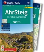 Cover-Bild zum Titel 'KOMPASS Wanderführer Ahrsteig mit Rotweinwanderweg, 30 Touren/Etappen mit Extra-Tourenkarte' von 'Astrid Sturm'