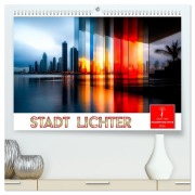 Cover-Bild zum Titel 'Stadt Lichter (hochwertiger Premium Wandkalender 2026 DIN A2 quer), Kunstdruck in Hochglanz' von 'Peter Roder'