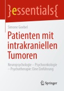 Cover-Bild zum Titel 'Patienten mit intrakraniellen Tumoren' von 'Simone Goebel'