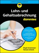 Cover-Bild zum Titel 'Lohn- und Gehaltsabrechnung für Dummies' von 'Birgit Ennemoser, Renate Schenk'