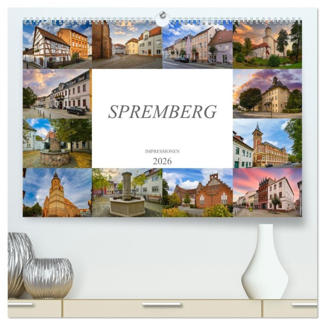 Spremberg Impressionen (hochwertiger Premium Wandkalender 2026 DIN A2 quer), Kunstdruck in Hochglanz - Dirk Meutzner